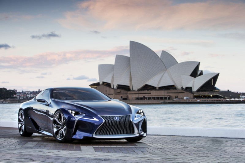 Australská premiéra Lexusu LF-LC Blue   